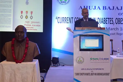 Photo from the Symposium I Ahuja Bajaj Symposium (March 2017)