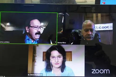 Photo from the Symposium IX Ahuja Bajaj Symposium (November 2020)
